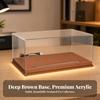 Витрина для экспонатов с подсветкой, пылезащитная витрина, USB-подсветка,