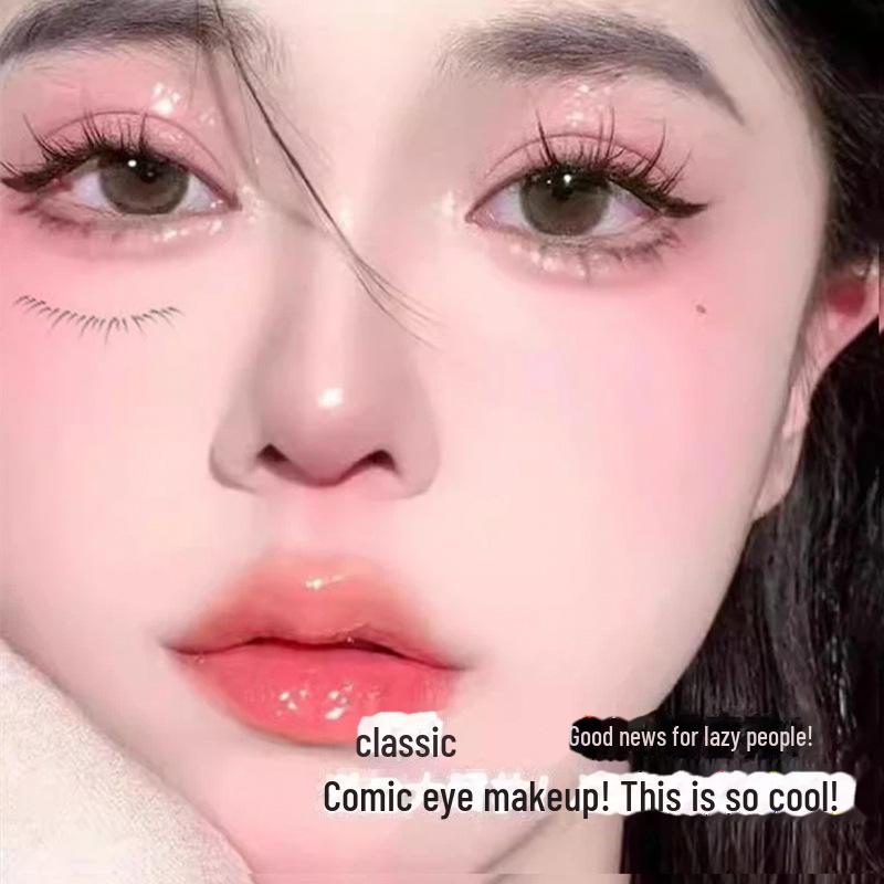 Водонепроницаемые наклейки для татуировок с искусственными ресницами для женщин, образ знаменитостей, одноразовые и скрывающие