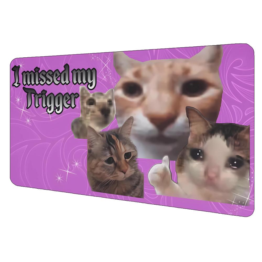 Mtg Tcg Trading Card Game Playmat Funny Meme Magic Party Game Mat NonSlip Rubber Large Desktop Mouse Pad For Office