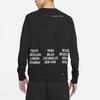 Nike Sportswear Embroidered Logo Pullover Sweatshirt Men Tops Black DD0883-010