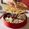 Traditional Spring Festival Snack Serving Tray Divided Nut Serving Bowl Candy Storage Box  Candy