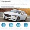 20 Car Dashboard T5 LED Lights 3030 3SMD High Brightness Replacement with Rotating Lock Plug LED Bulb for Gauge Cluster Indicator Instrument Panel