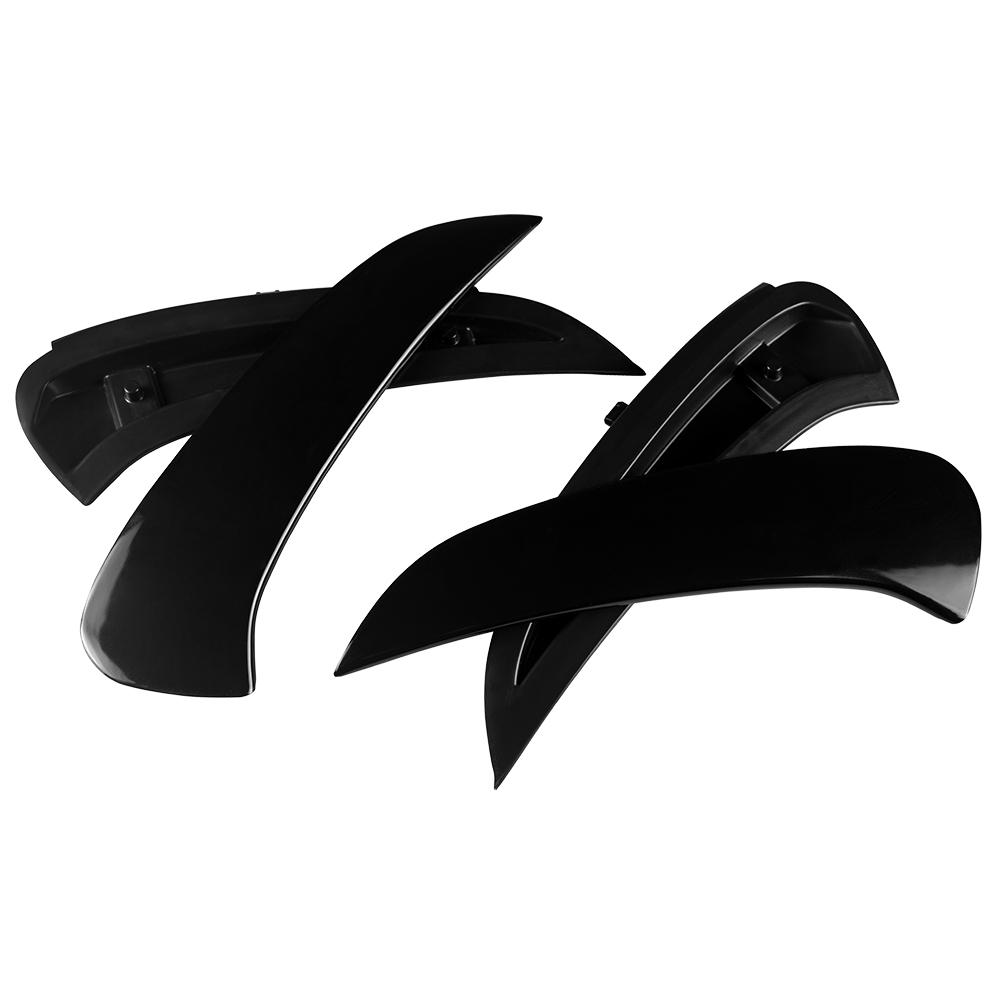 Rear Bumper Lip Splitter Spoiler Side Canards For Mercedes Benz W206 Sedan S206 Wagon C200 C220 C300 C43 C63 AMG 2021 2022 2023+