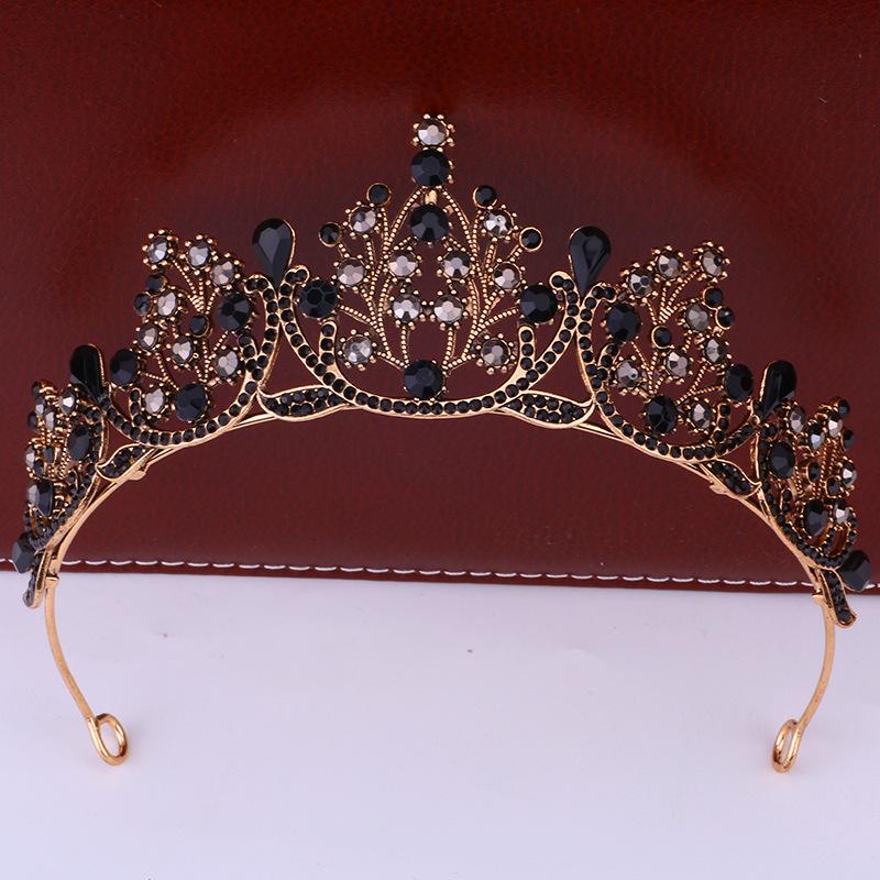 Новая Модная Принцесса Кристальная Корона Головной Убор Свадебное Платье Невесты Аксессуар для Платья Конкурс Красоты Выступление Корона Королевы