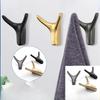 Metal Coat Hooks, Ox Horns, Clothes, Bathroom, Wardrobe, Door, Wall Hanging, Wall Hanging, Installation Hooks