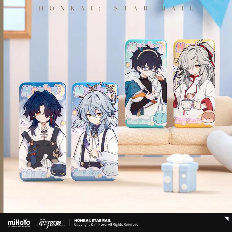 Sunsyea Honkai Star Rail Официальный мерч miHoYo Оригинальный Аутентичный Значок Серии NSSS Брелок Акриловый Стенд Карточка Sunday