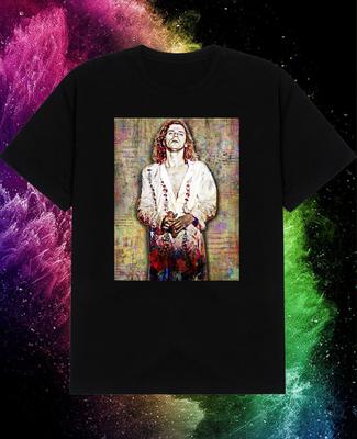 Ретрофутболка унисекс MICHAEL HUTCHENCE из INXS Классическая черная S-234XL CG303