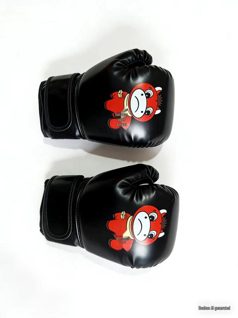 Боксерские перчатки Half-Finger Tiger Claw для детей и взрослых - утолщенные перчатки для тренировок и спаррингов Sanda