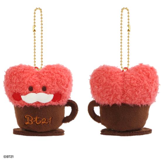 BT21 Брелок для ключей Minini Doll Latte ver.