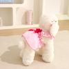 Small XL XXL Cute Pet Skirt New Summer Plaid Pet Cat/Dog Wedding Dress with Bow for Winter Use Animal Pattern Pet Supplies