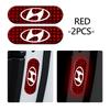 For Hyundai Car Reflective Stickers Warning Reflective Tape Decorating Accessories GDi N Line i10 Azera Genesis G70 G80 G90 gdu8