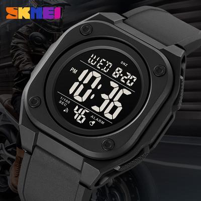 Часы Moment Beauty Brand Watch 2160 для студентов мужского и женского пола, квадратные, многофункциональные, спортивные, электронные, водонепроницаемые часы