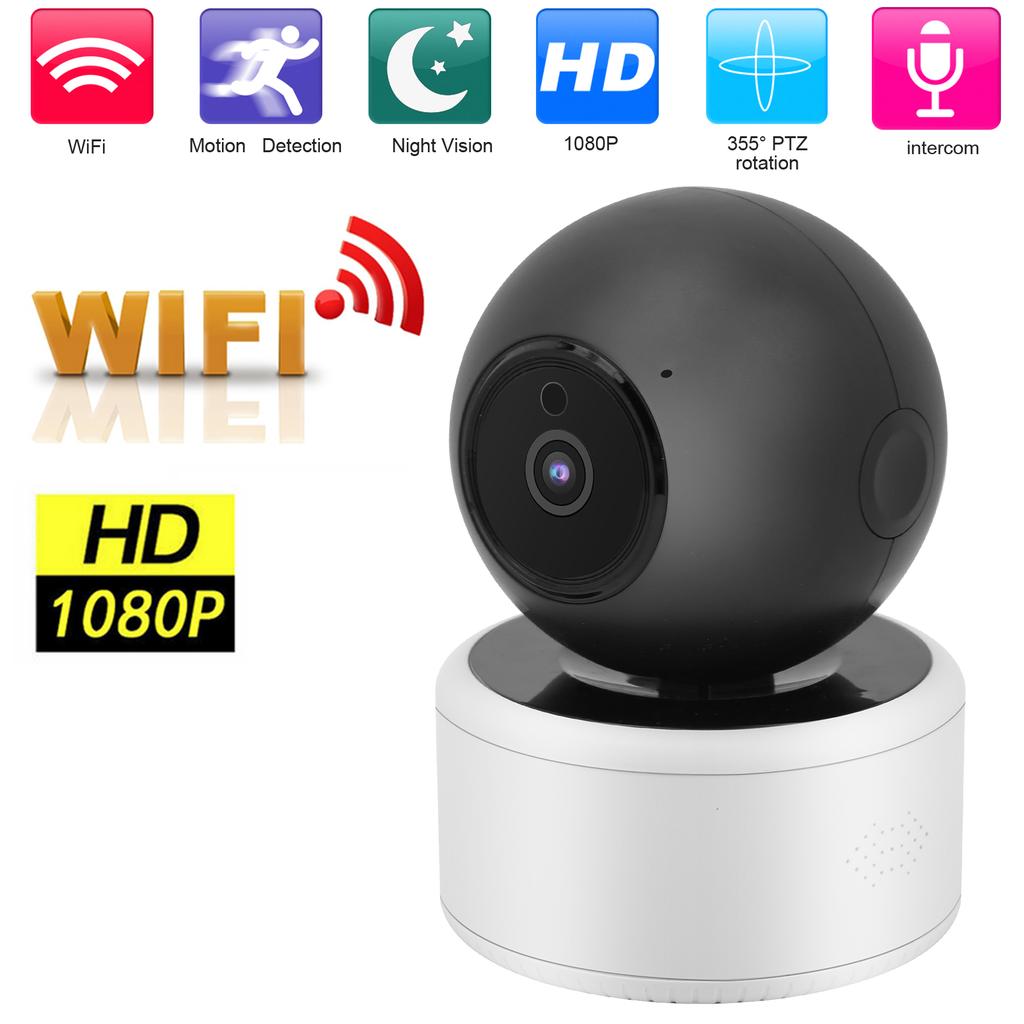 1080P WiFi Camera AI Smart Human Detection Infrared TwoWay Intercom Cam
