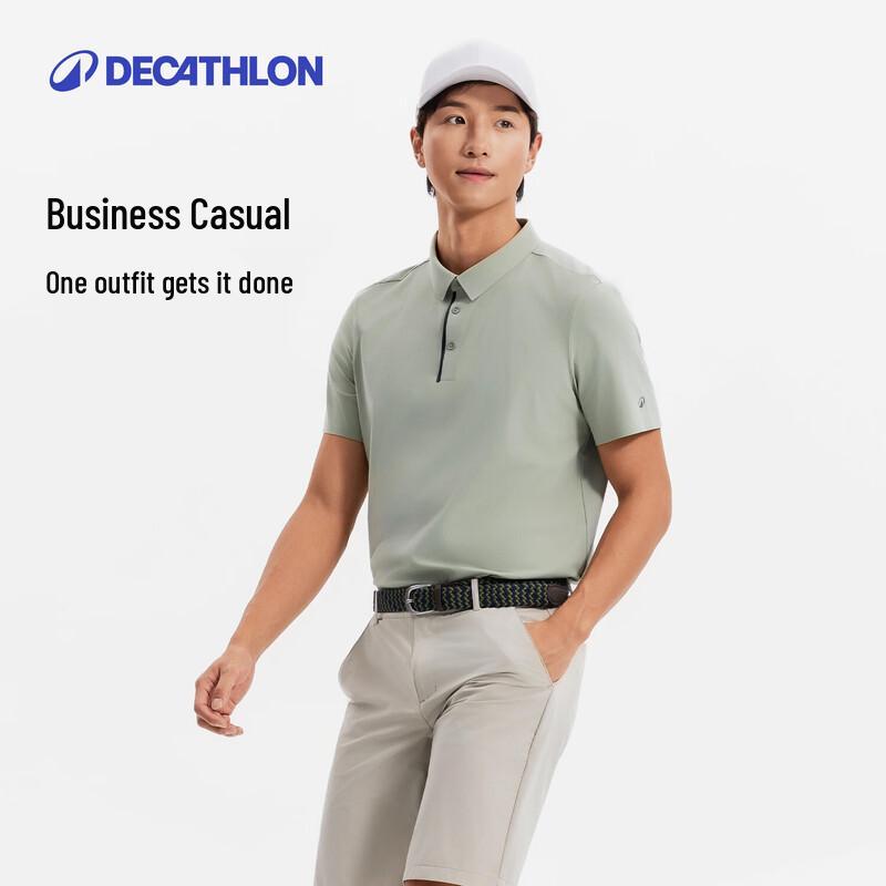 Женская гольф-футболка с коротким рукавом и защитой от солнца Decathlon