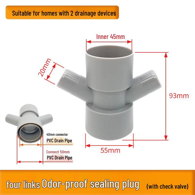 Универсальный кухонный и ванный сливной фильтр-корзина - Сифон с защитой от запаха