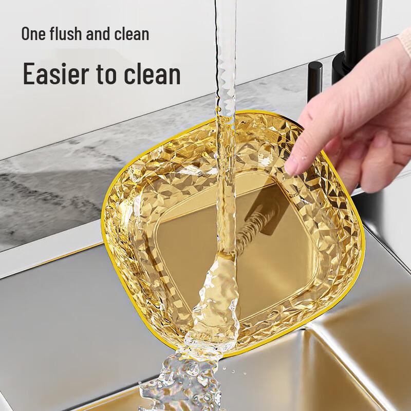 KANGMO Light Luxury White 3-Compartment Bone Spit Plates, 8-Pack