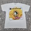 Radiohead Vintage Band T-Shirtarge Pablo Honey Graphic Print Band Tee