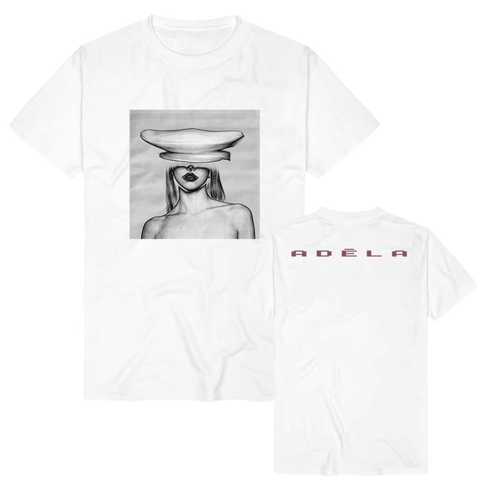 2026 Summer Hot Sale Dela ADÉLA KGB Big Hits Casual T-shirt Unisex Harajuku Hip Hop Punk T-shirt Y2K Gothic Cotton Oversized T-shirts