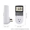 Pack of 2 Digital Plug-in Timer Socket LCD Display 10 Programmable Switching Programs 24 Hours & 7