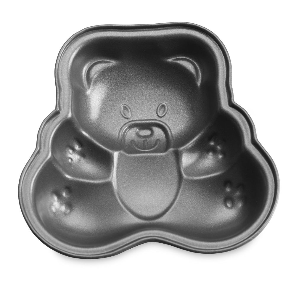 4 Inch Rabbit Bear Shape CakeTools Carbon Steel Toast Mold Cake Tray Baking Pan Bread Pans