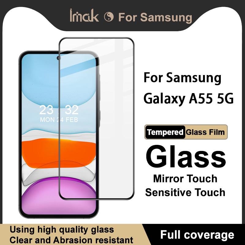 Для Samsung Galaxy A55 5G стекло IMAK полное покрытие закаленное стекло пленка Pro+ серии