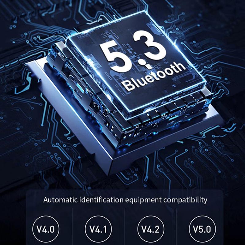 3D Стерео Bluetooth 5.3 Приемник 3,5 мм Aux Аналоговый Цифровой Аудио Сигнал Выход Беспроводной Адаптер Для Автомобильной Колонки