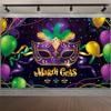 Carnival Mask Ball Theme Party Photography Background, Adult Birthday Party, Family Party Decoration Photography Backdrop Cloth