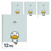 Весенняя тетрадь ICONS Kakao Friends, тюбик, 12 предметов, лучший персонаж Кореи