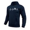 2025 New Arrival Men's Hoodies All Season Daily Casual Sports Hooded Sweatshirts Male Home Outdoor Comfort Jogging Pullover
