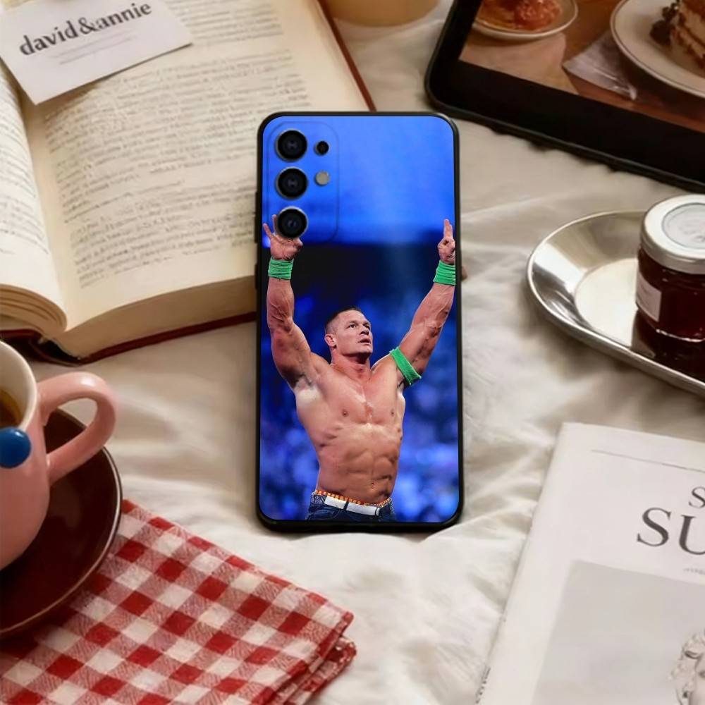 Чехол для телефона рестлера Джона Сины Мягкий черный Для Samsung S25,S24,S21,S22,S23,S30,Ultra,S20,Plus,Fe,Lite