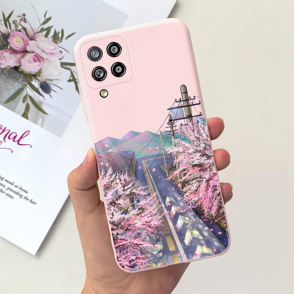 Для Samsung Galaxy A22 4G Чехол A 22 SM-A225F Обложка Модный Мраморный Funda Мягкий Силиконовый Чехол на Samsung A22 5G SM-A226B A22s Capa