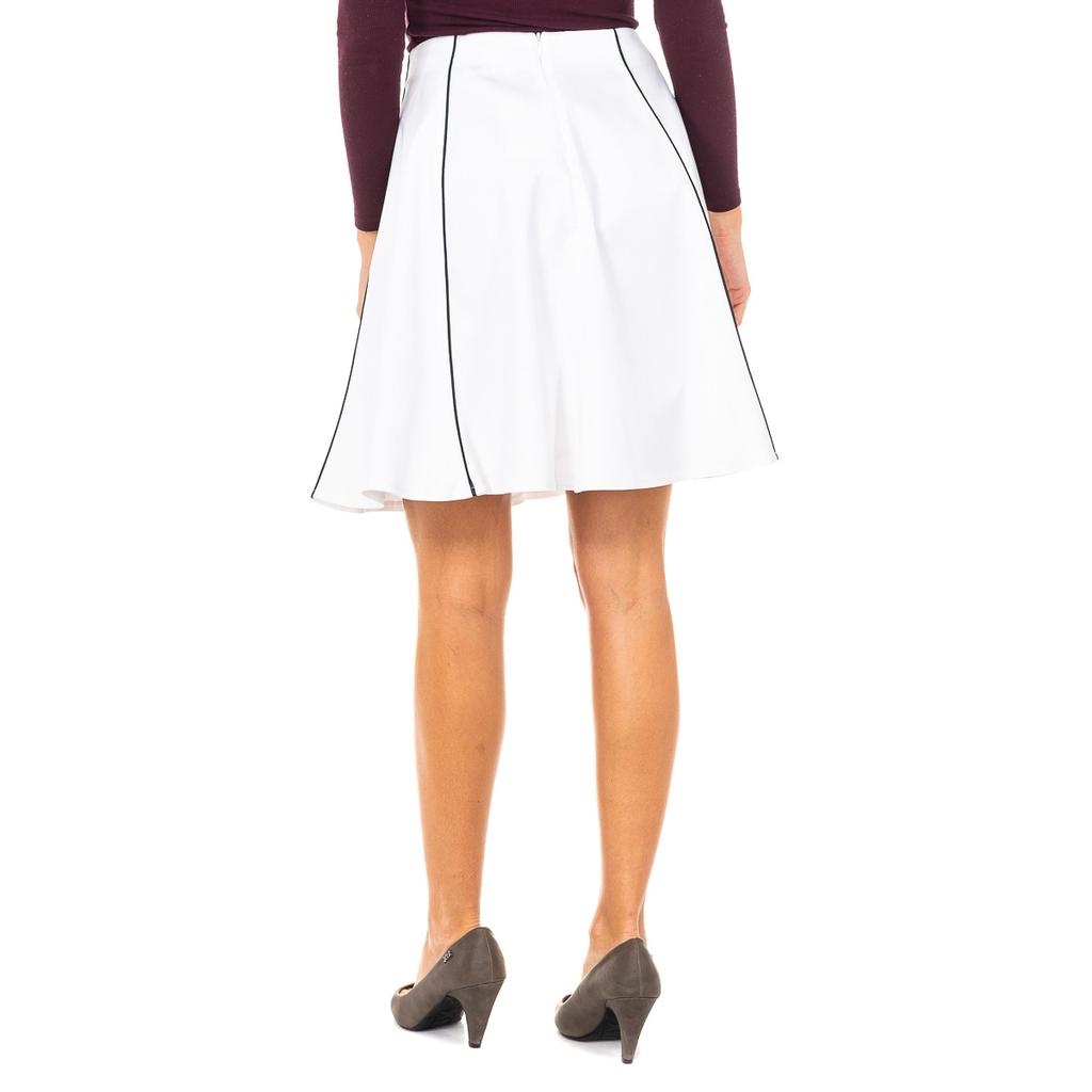 Falda de corte acampanado con forro interior JWK004 para Mujer