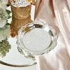 Round Cake Tray Golden Silver Jewelry Storage Tray Luxury Dinner Serving Tray  Tea Cup Holder