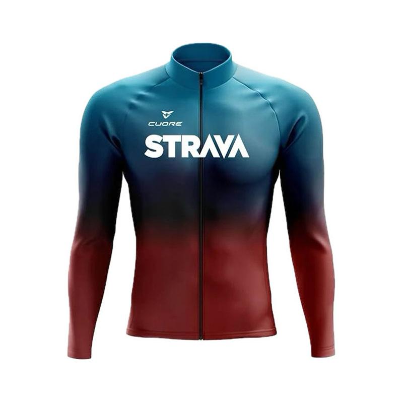 Slim-fitting Cycling Suit, Men's and Women's Same Mountain Road Bicycle Quick-drying Trend Cycling Suit  Autumn Breathable Cycling Suit Set