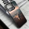 Fighter aircraft  Phone Case For iPhone 17,16,15,14,13,12,11 Plus,Pro Max,XS,Colored Silver Plated Inside Cover