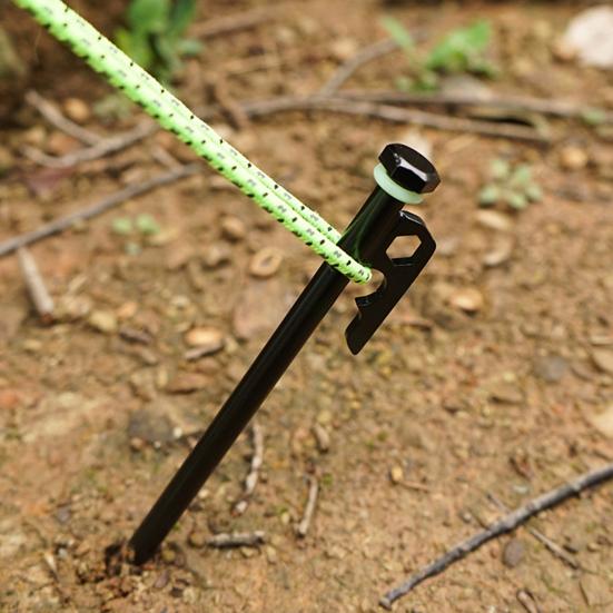 20 шт. Кольца для колышков палатки 15 мм Светящиеся в темноте Силиконовые Кольцо для колышка в грунт Флуоресцентная Петля для колышка палатки Аксессуары для колышков для палатки для кемпинга на открытом воздухе