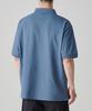 MUSINSA STANDARD [Cooltandard] Relaxed Fit Pique Polo Shirt [Blue Grey]