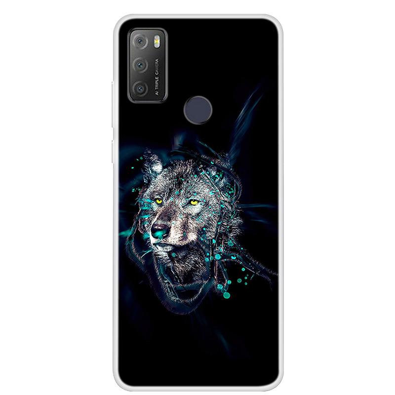 Для Alcatel 1S 2021 чехол роскошный силиконовый мягкий чехол из ТПУ для телефона Alcatel 1S 2020 противоударный милый бампер из ТПУ Fundas Coque