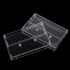 10Pcs Recording Blank Cassette Case Audio Storage Box Transparent Dustproof Box