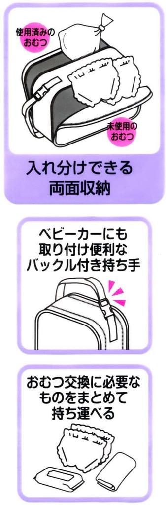 Skater Diaper Pouch Carry Everything You Need for Changing Diapers Hello Kitty Plush Design Sanrio BOMP2-A