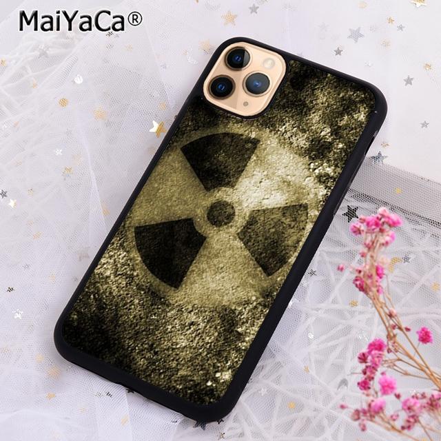 MaiYaCa Radioactive warning sign Phone Case For iPhone 17 Air 16 15 plus 11 12 13 14 pro max shell coque