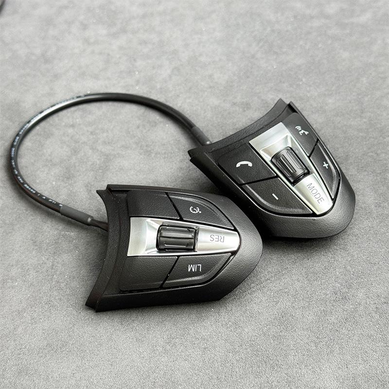 Steering wheel button with M1M2 button, black/red/blue, suitable for BMW 3/5 F10/F20 F30 Series high-end and low-end buttons