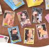 20Pcs Korean INS Cute Cartoon Puppy Transparent Frame Card Film Kawaii Kpop 3-inch Photo Card DIY Packing Decorative PVC Pocket