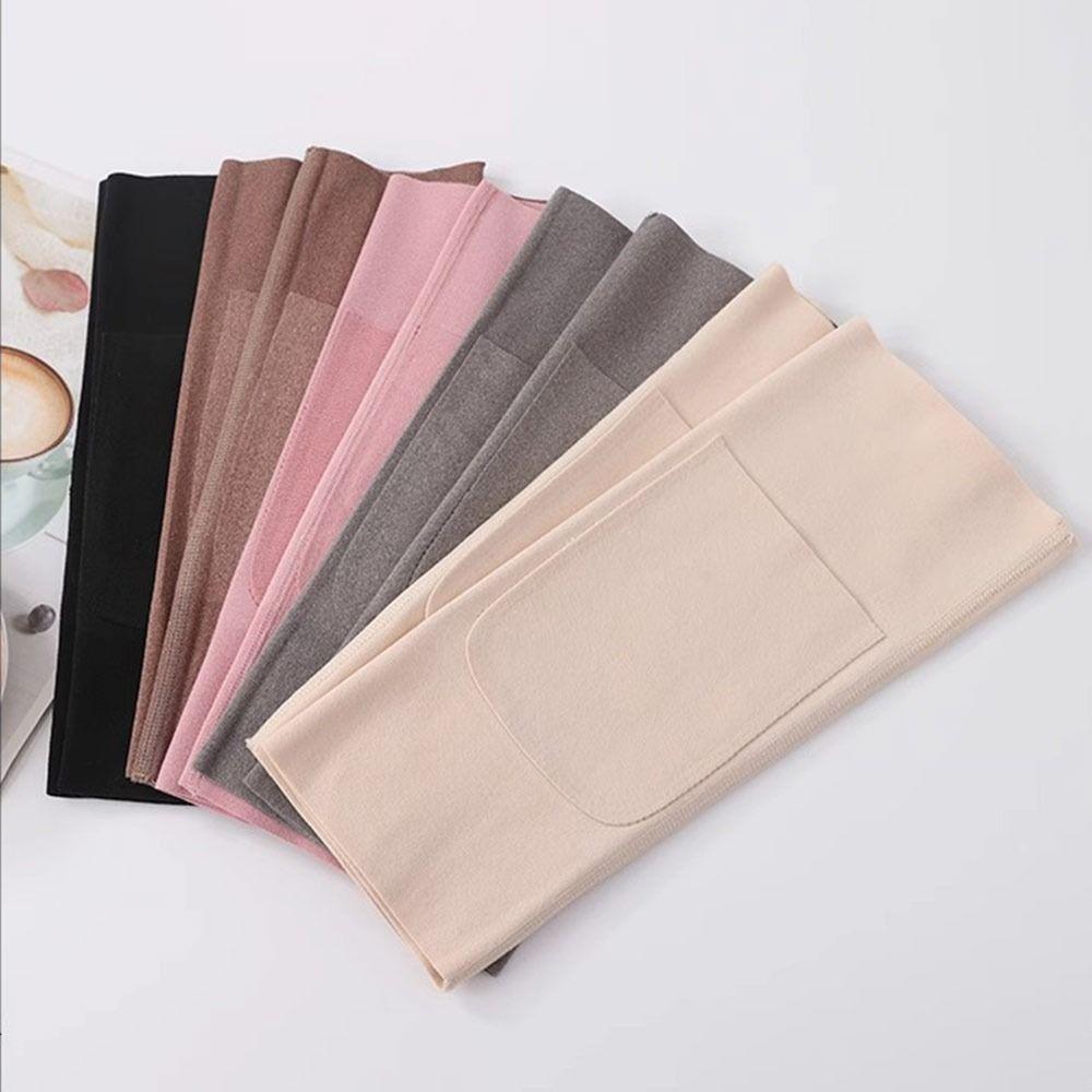 Elastic Cuffs Knee Sleeves Insert Pocket Knee Warmer Sleeves for Women and Men