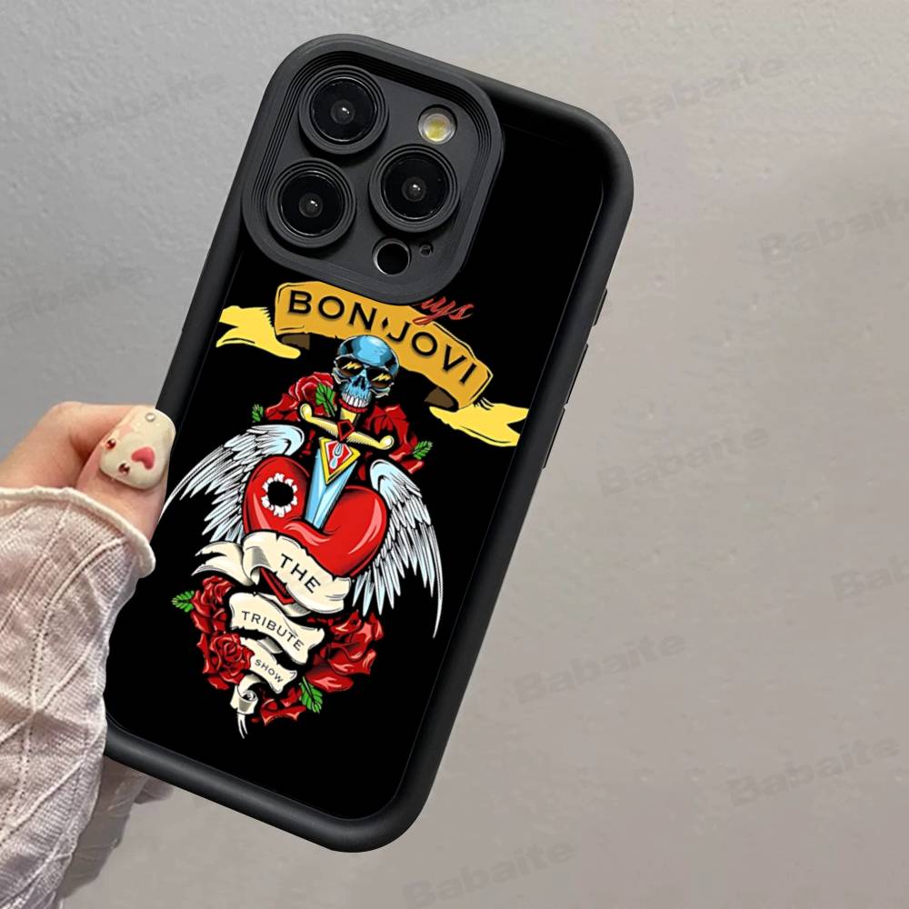 Чехол для телефона Rock Band B-Bon Classic J-JoviS Для iPhone 17 16 15 14 13 Pro Max Plus 12 11