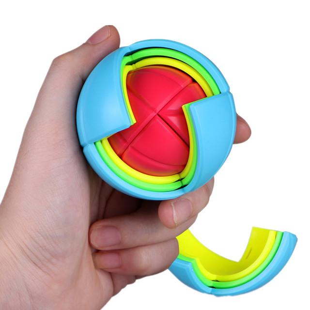 Мудрость Шар Куб 3D Головоломка Сборка Детская Развивающая Игрушка DIY Магия Сборка Шара Лабиринта Для Детей Детский Подарочный Игрушка ARI