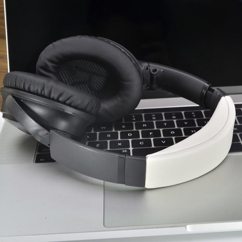 Удобная подушечка для оголовья, совместимая с QC35 QC35II QC45 QCSE, подушечка для оголовья наушников, плотно прилегающая, мягкая повязка на голову