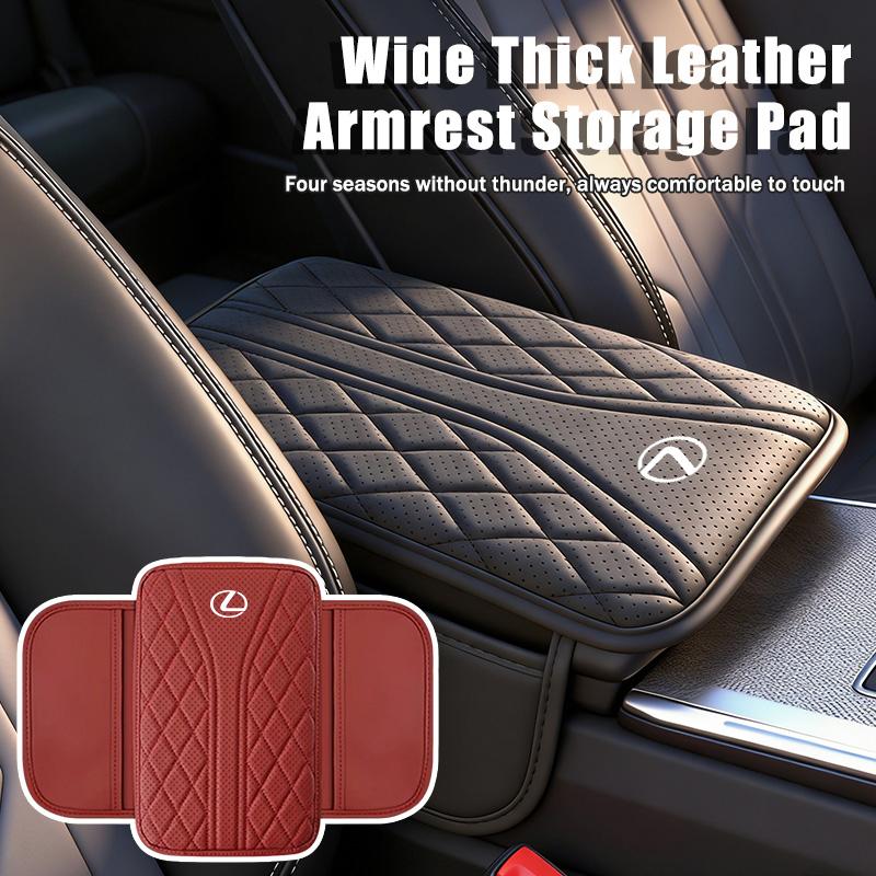 For Lexus Car Armrest Box Pad Auto Protective Armrest Mat Storage Bag RX350 IS250 IS200 GS300 LX570 RC350 UX250h ES350