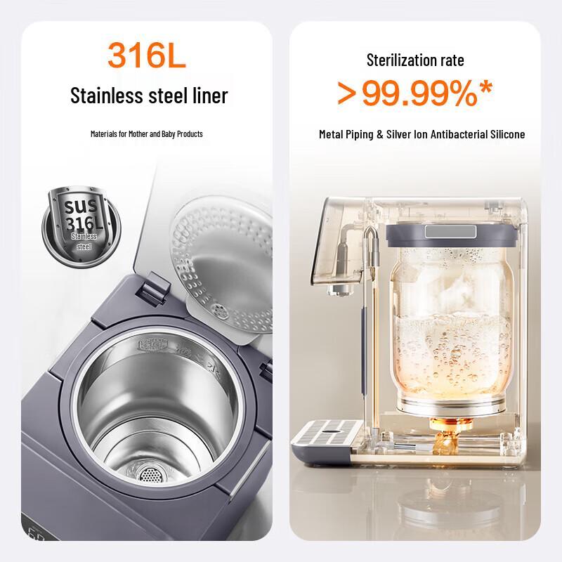 SUPOR 5L Tornado Air-Cooled Electric Kettle & Hot Water Dispenser