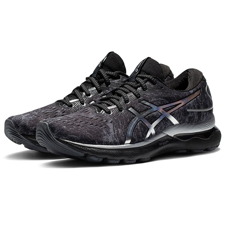 Asics Кроссовки Gel Nimbus 24 Platinum Carrier Серые женские, чистое серебро 1012B200-020